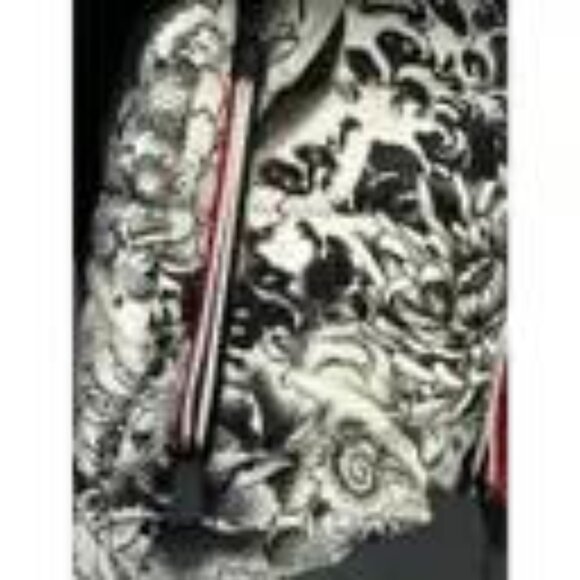 Moncler Grenoble Neves Tattoo Puffer Ski Jacket Coat | Size 0 XS - Picture 8 of 10